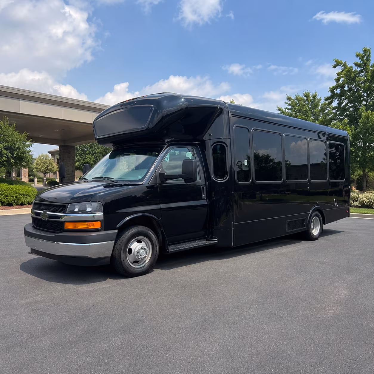 20 Passenger Party Bus Exterior