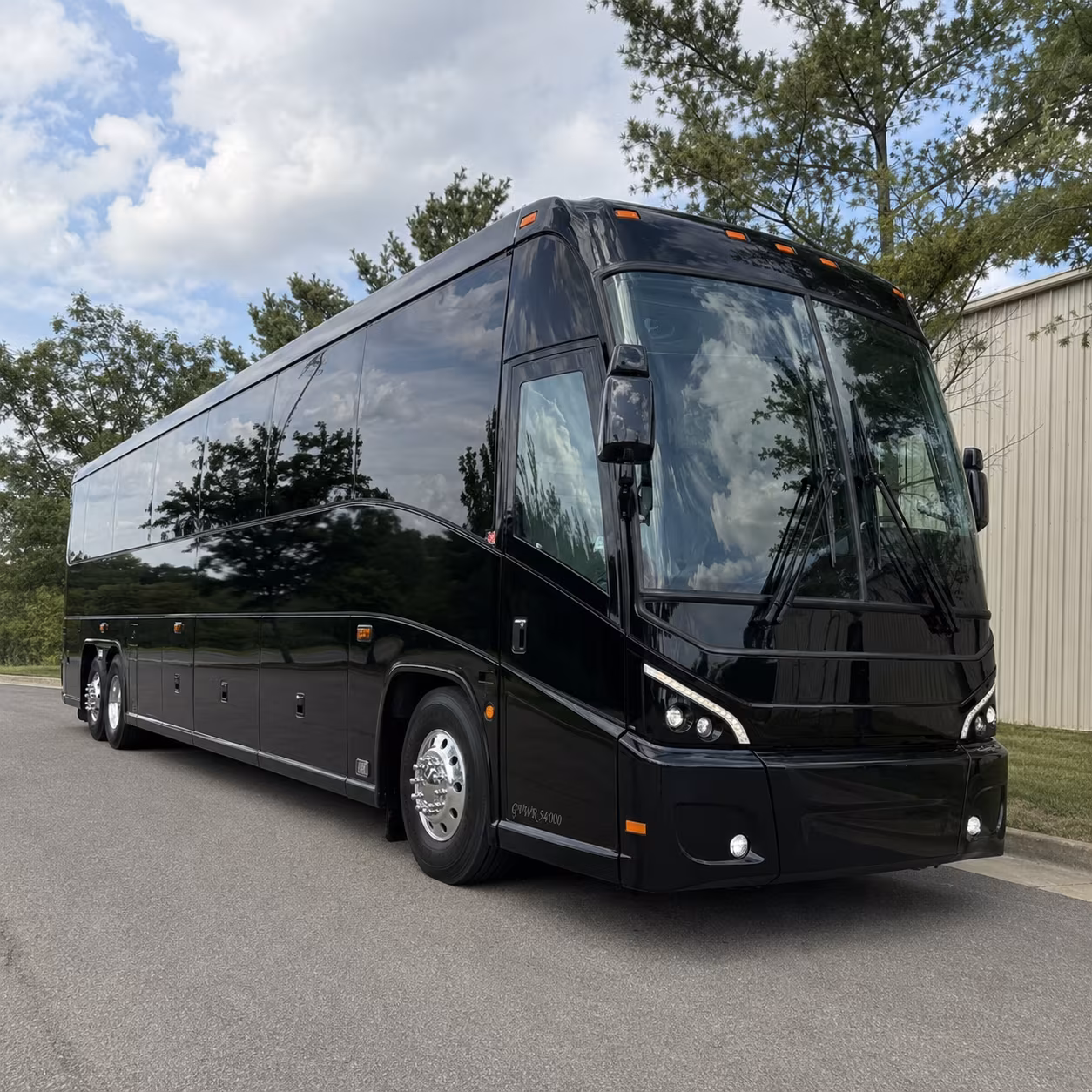 40-56 Passenger Charter Bus Exterior