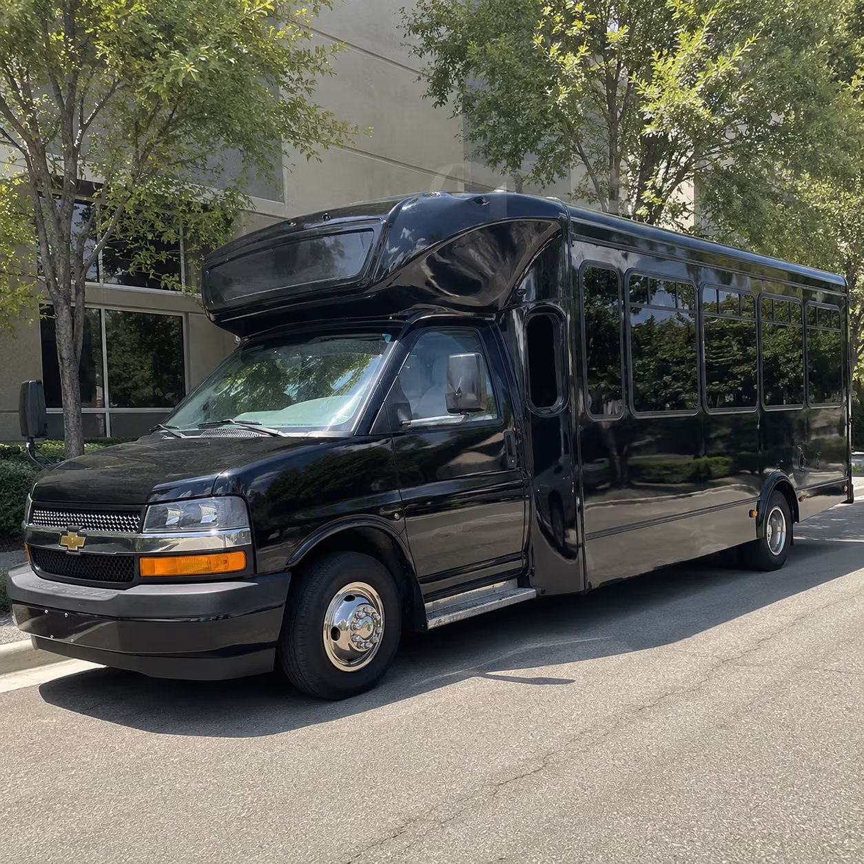 Omaha Concert & Music Festival Transportation party bus exterior