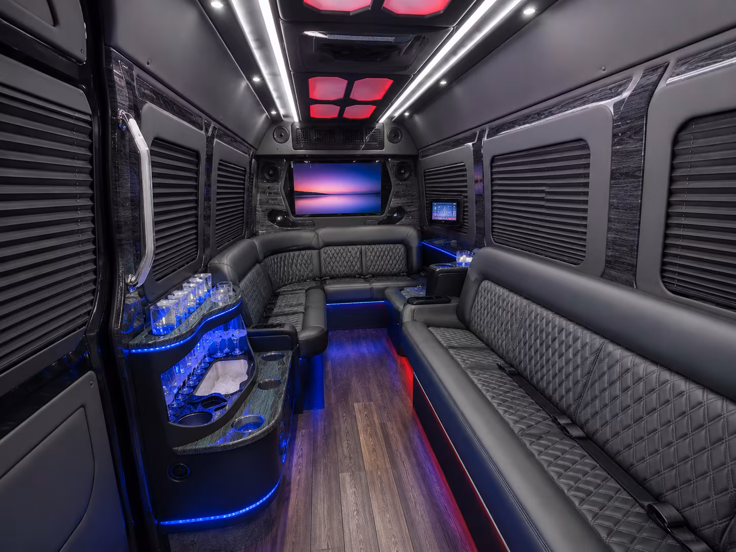 Omaha Corporate Transportation party bus exterior