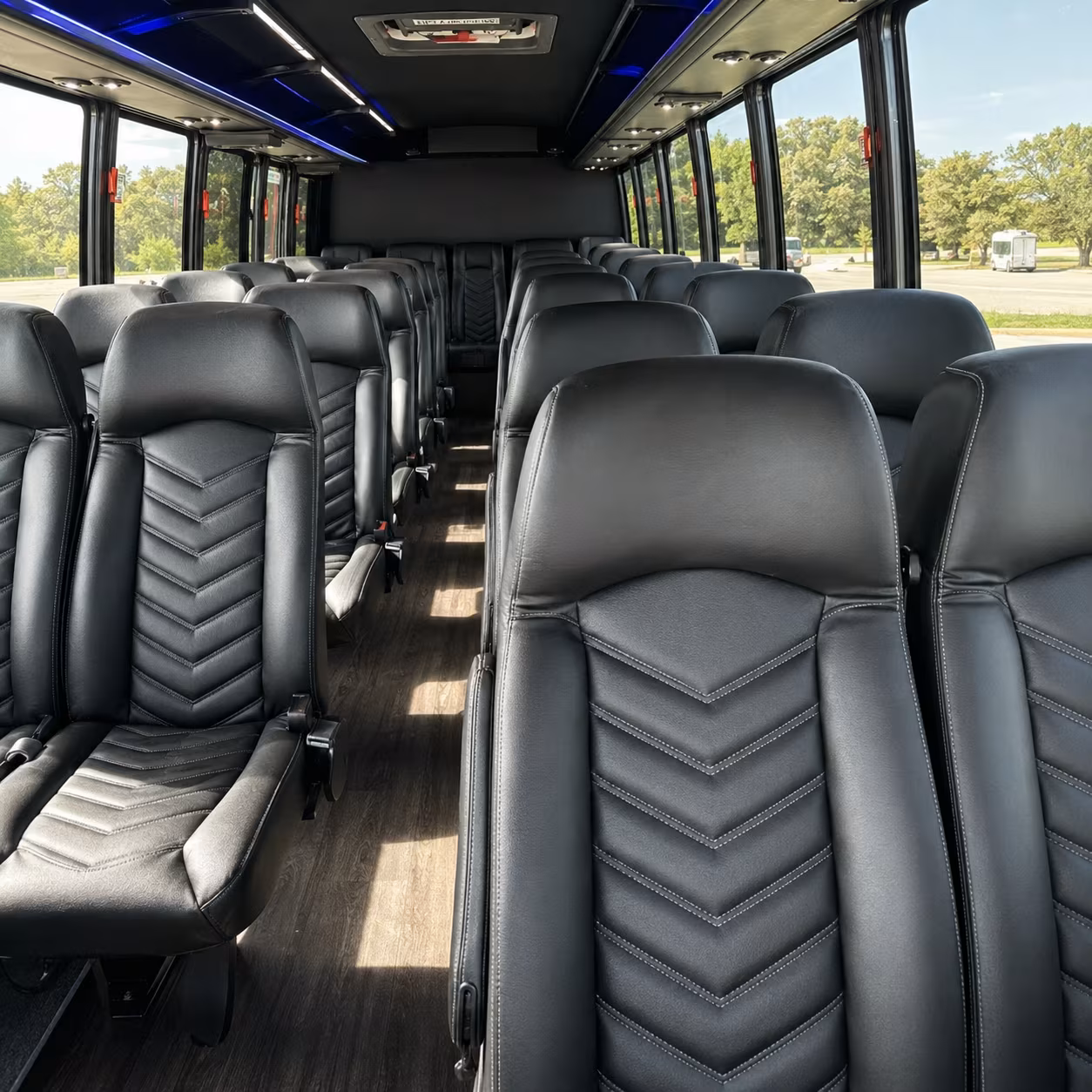 Omaha Corporate Transportation party bus exterior