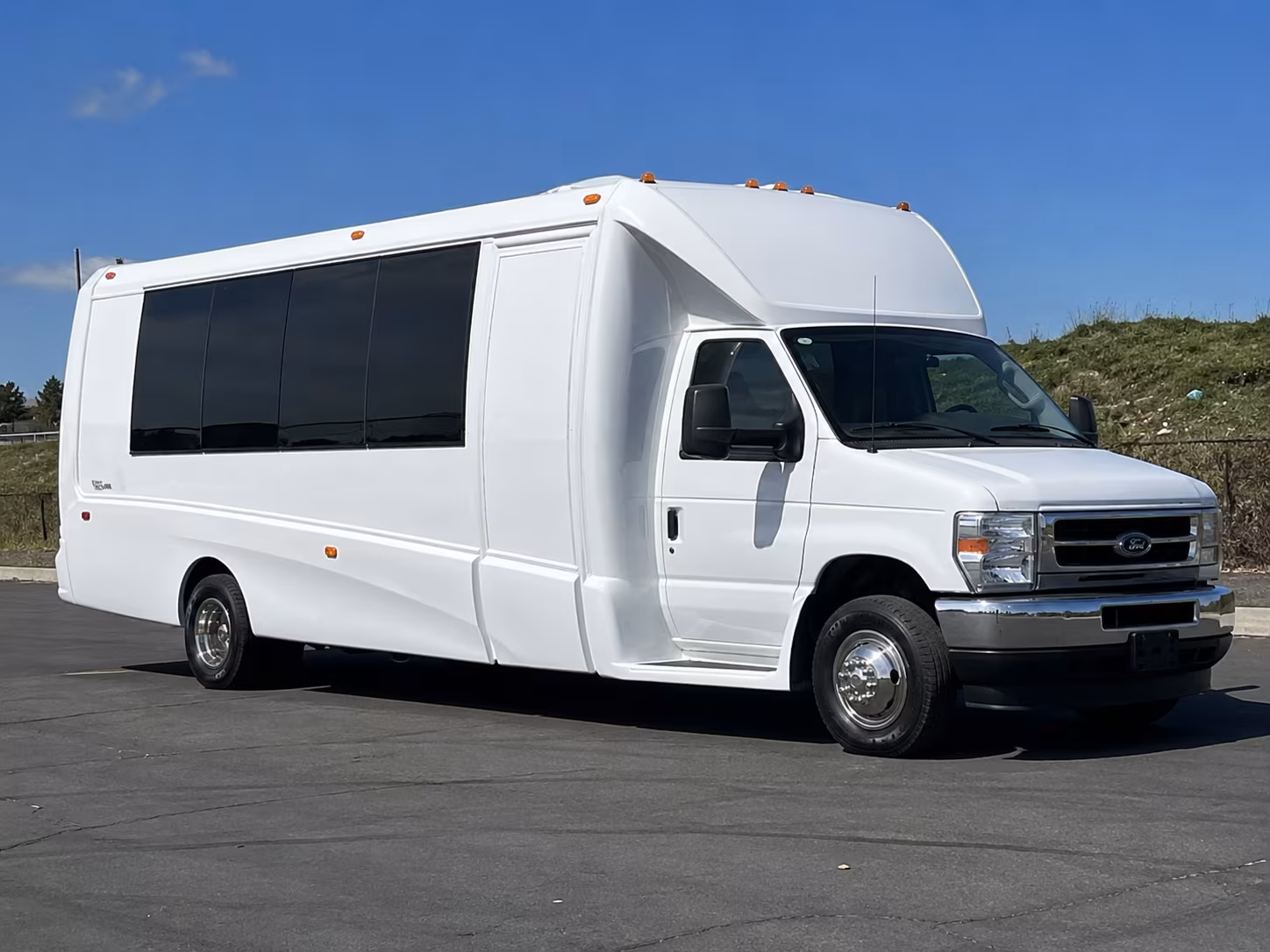 Omaha Private Event Transportation party bus exterior