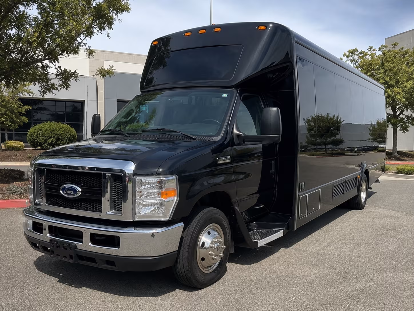 Omaha Prom & Homecoming Transportation party bus interior