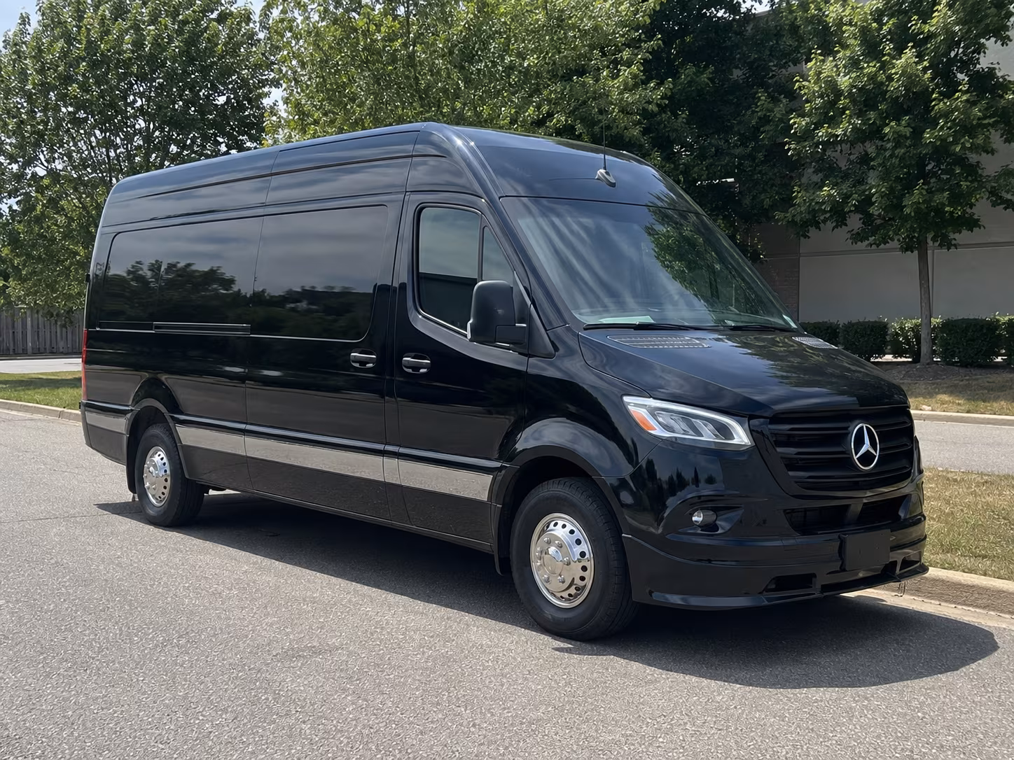 Omaha School Event Transportation party bus exterior