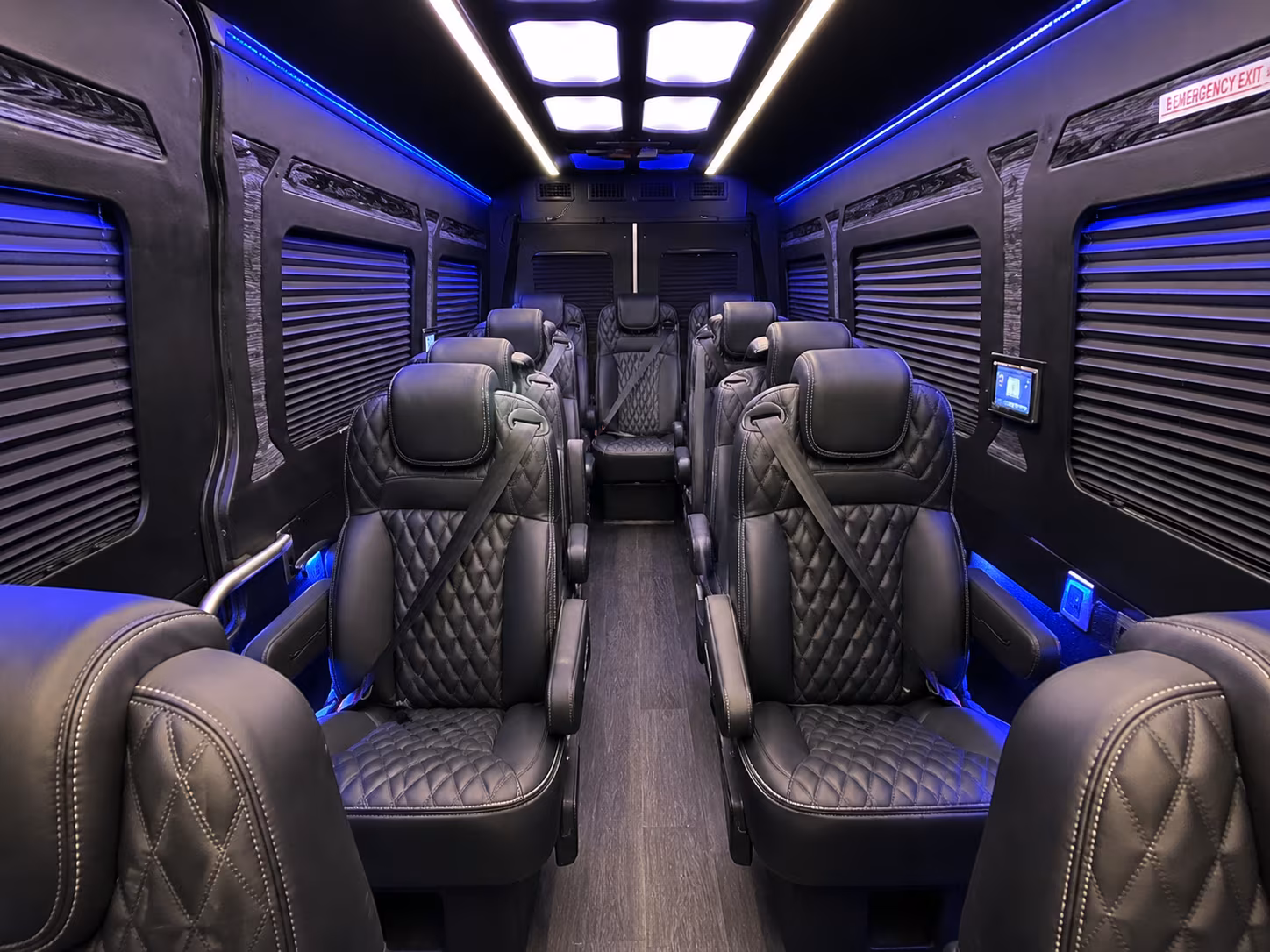 Omaha School Event Transportation party bus exterior