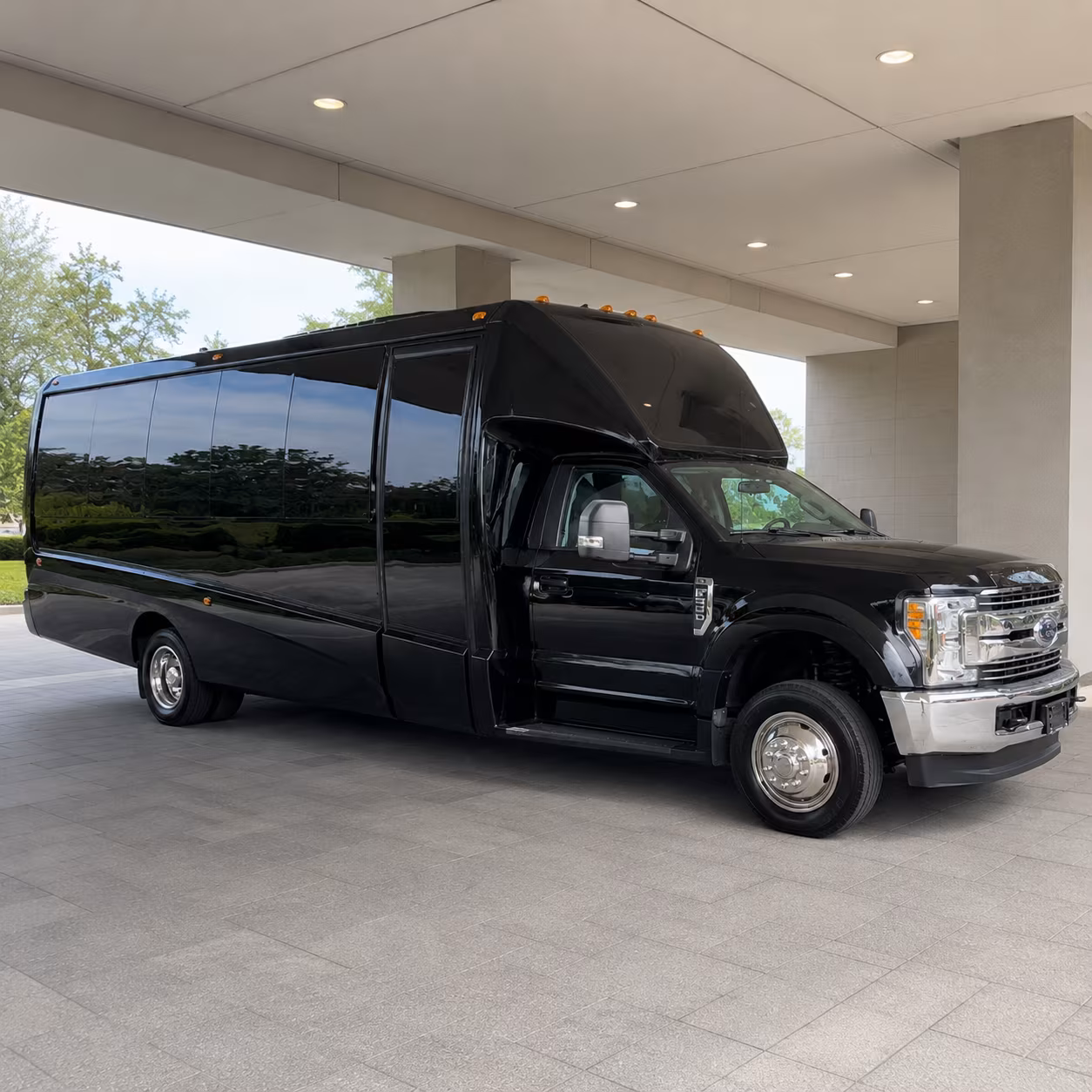 Omaha Wedding Transportation onboard seating