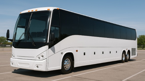 Exterior of Charter Bus Company Omaha's 40 Passenger Charter Bus in Omaha